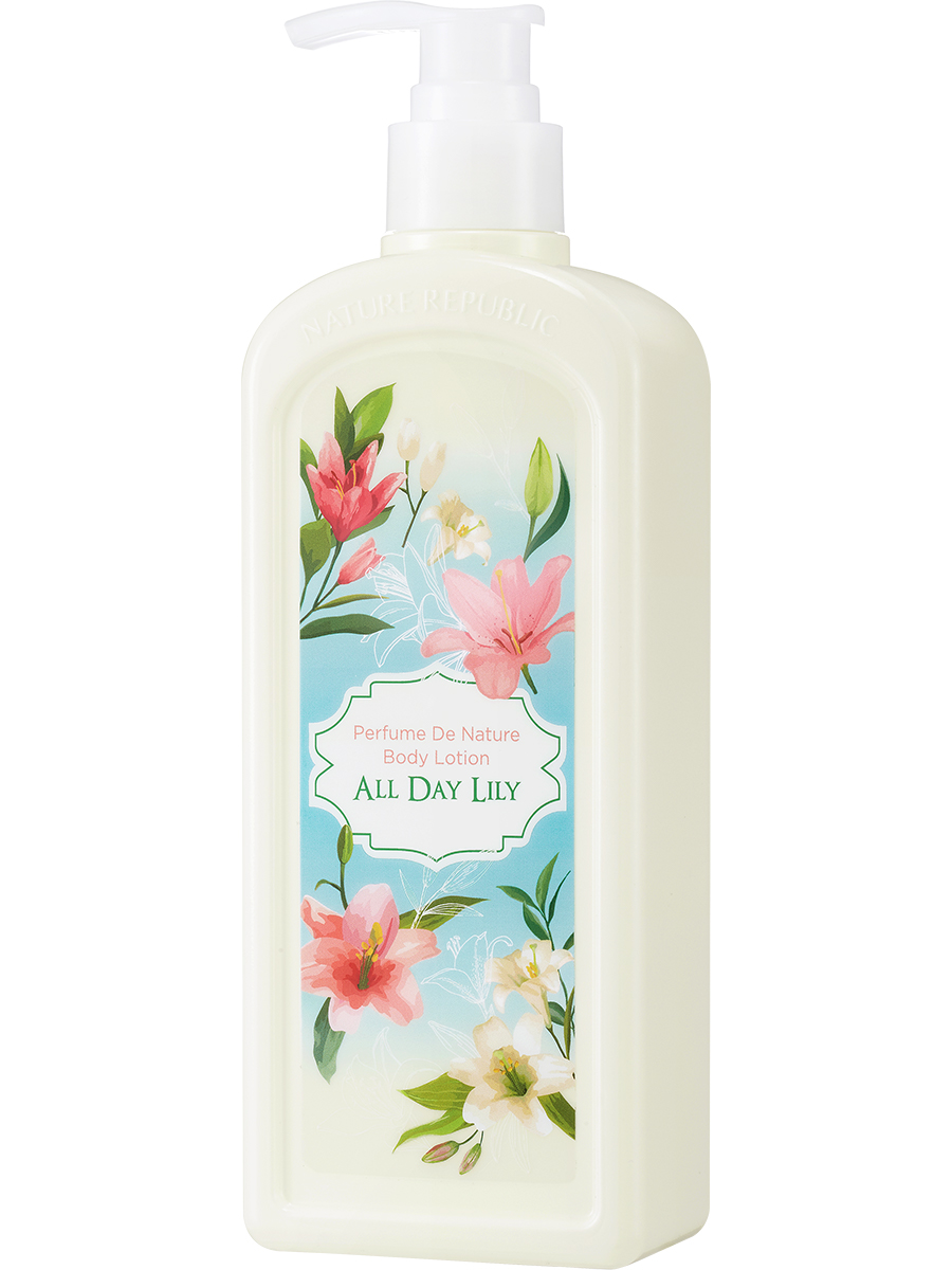 NATURE REPUBLIC Парфюмированный лосьон для тела Perfume De Nature Body Lotion - All Day Lily, 345мл