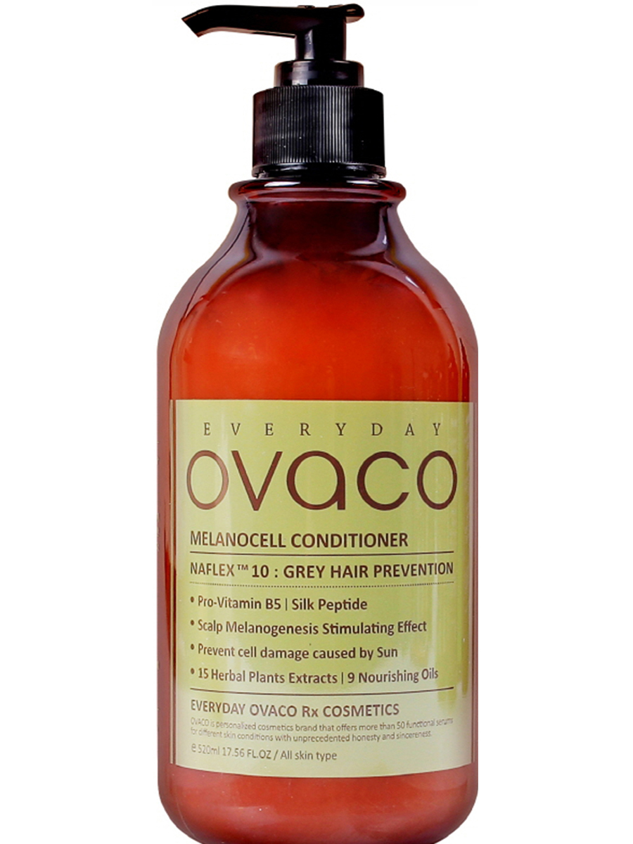 OVACO Кондиционер для волос восстанавливающий Melanocell Conditioner, 520мл