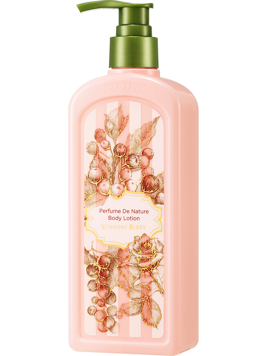 NATURE REPUBLIC Парфюмированный лосьон для тела Perfume De Nature Body Lotion - Sunshine Berry,345мл