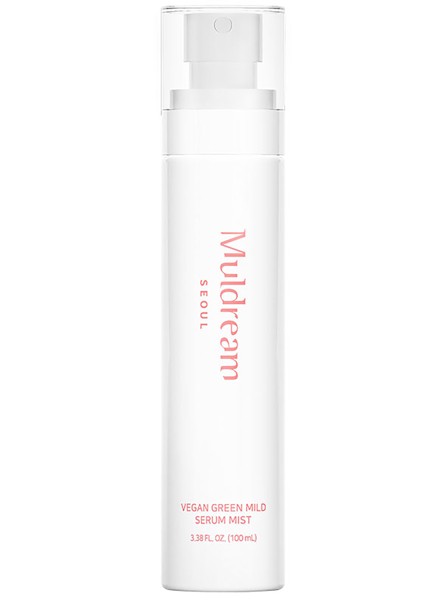 Muldream Веганский нежный сывороточный мист для лица Vegan Green Mild Mist, 100мл