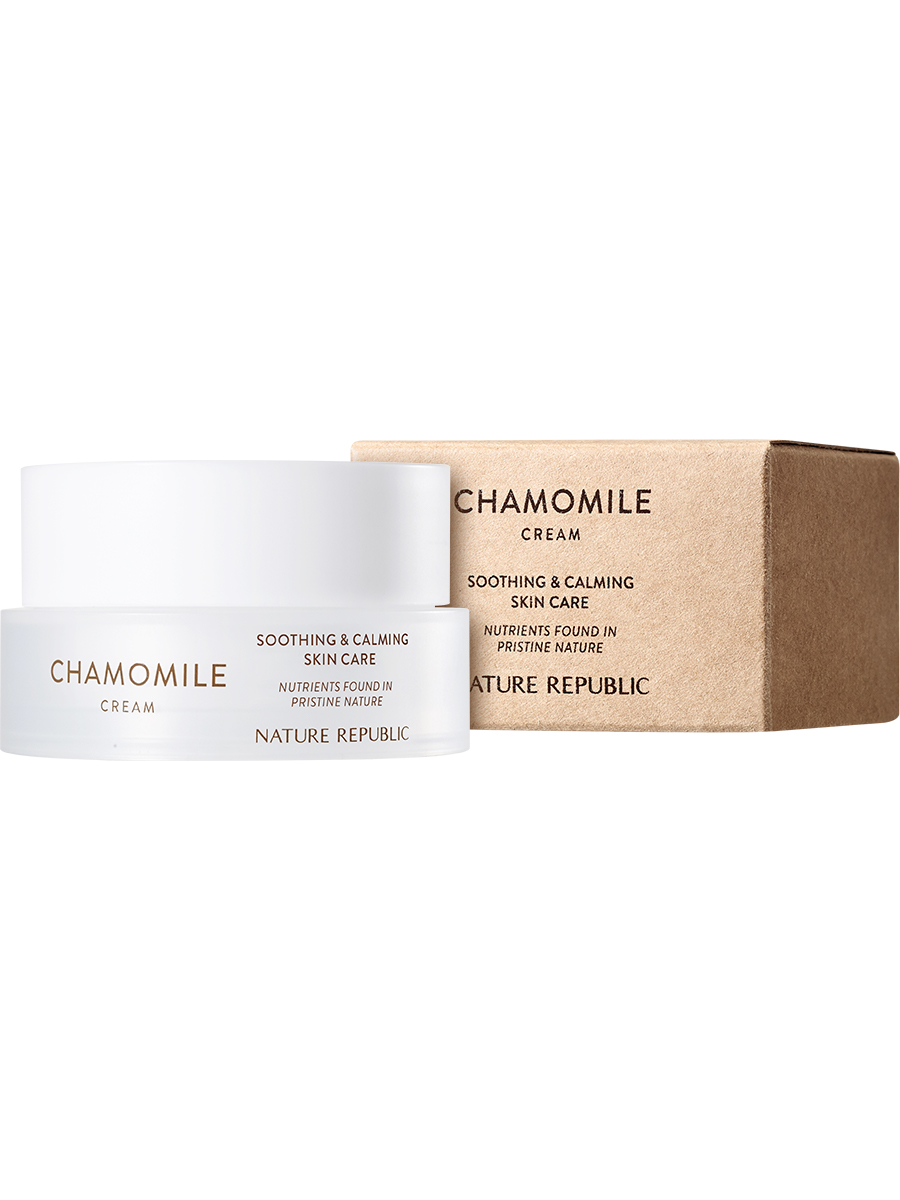 NATURE REPUBLIC Крем для лица с ромашкой Chamomile Cream, 55мл