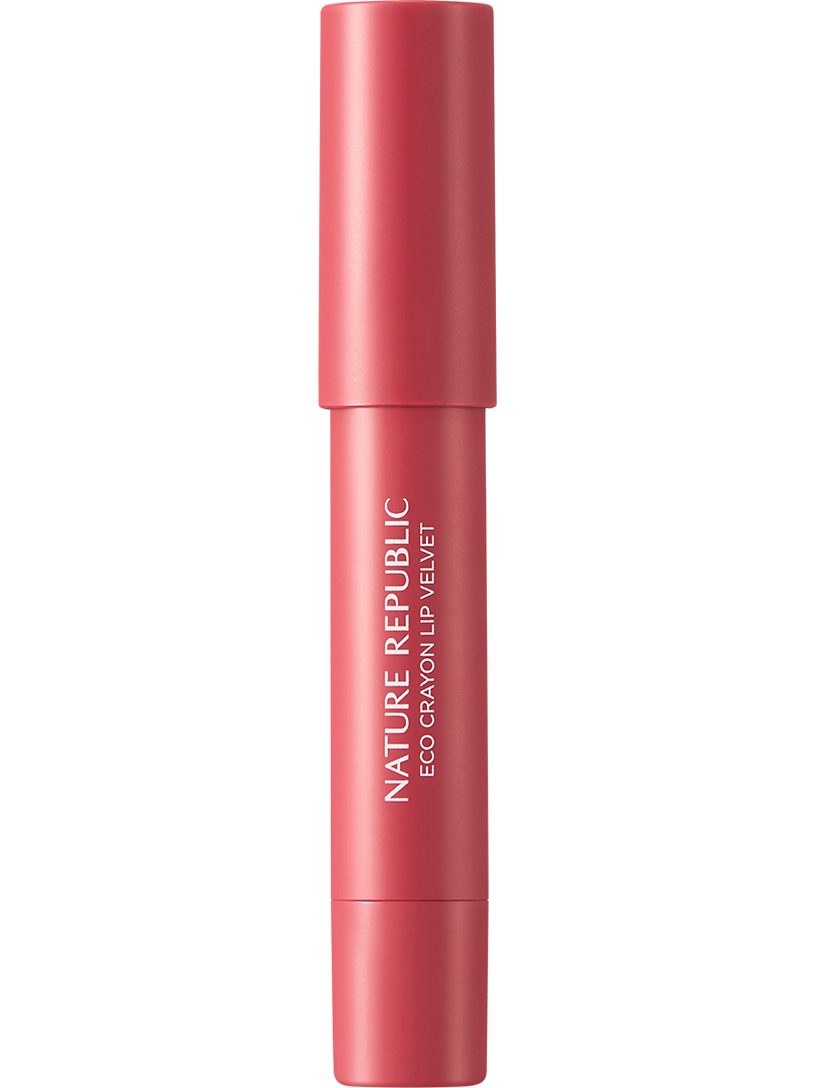 NATURE REPUBLIC Мягкий карандаш для губ By Flower Eco Crayon Lip Velvet (03 Hibiscus), 2,8гр
