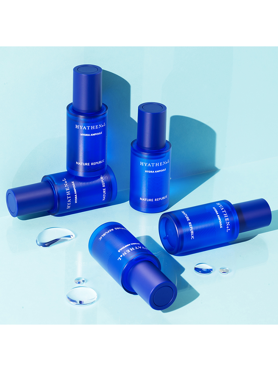 NATURE REPUBLIC Сыворотка для лица увлажняющая Hyathenol Hydra Ampoule,  30мл 