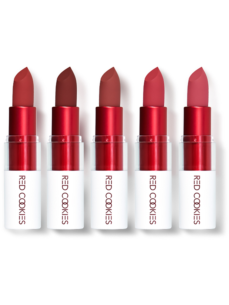 RED COOKIES Губная помада Marshmallow Powder Lipstick (A1 Twenteen Red) 3,5гр