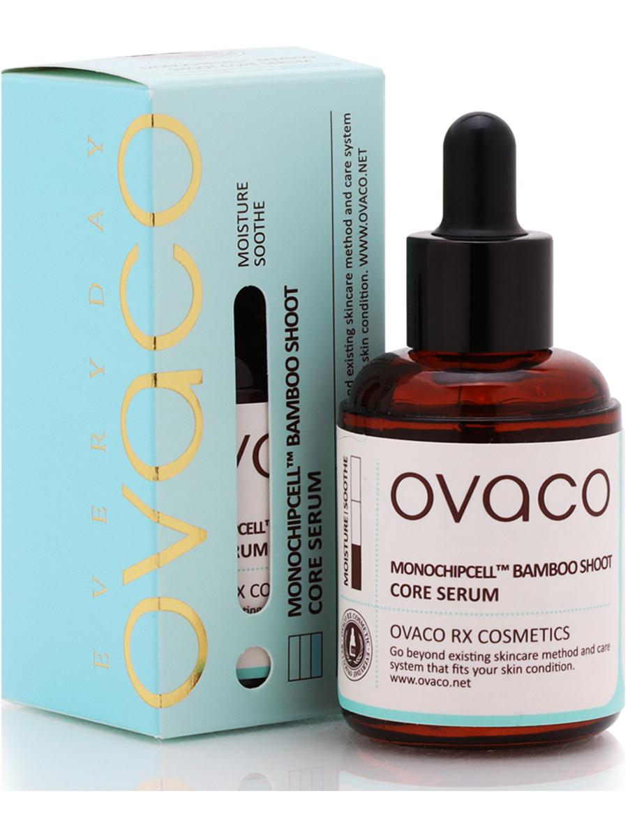 OVACO Сыворотка для лица с экстрактом бамбука Monochip Cell Bamboo Shoot Serum, 50мл