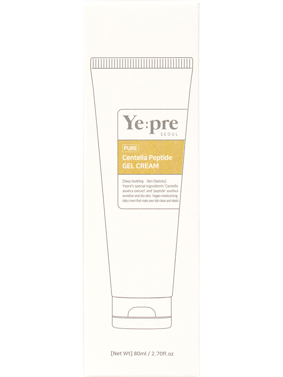 Ye:pre Крем для лица с центеллой и пептидами Centella Peptide Gel Cream, 80мл