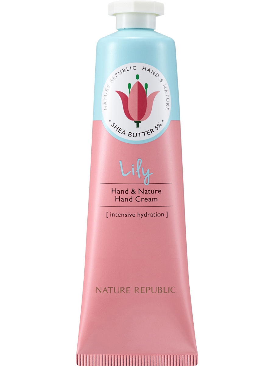 NATURE REPUBLIC Крем для рук с лилией Hand&Nature Lily Hand Cream, 30мл
