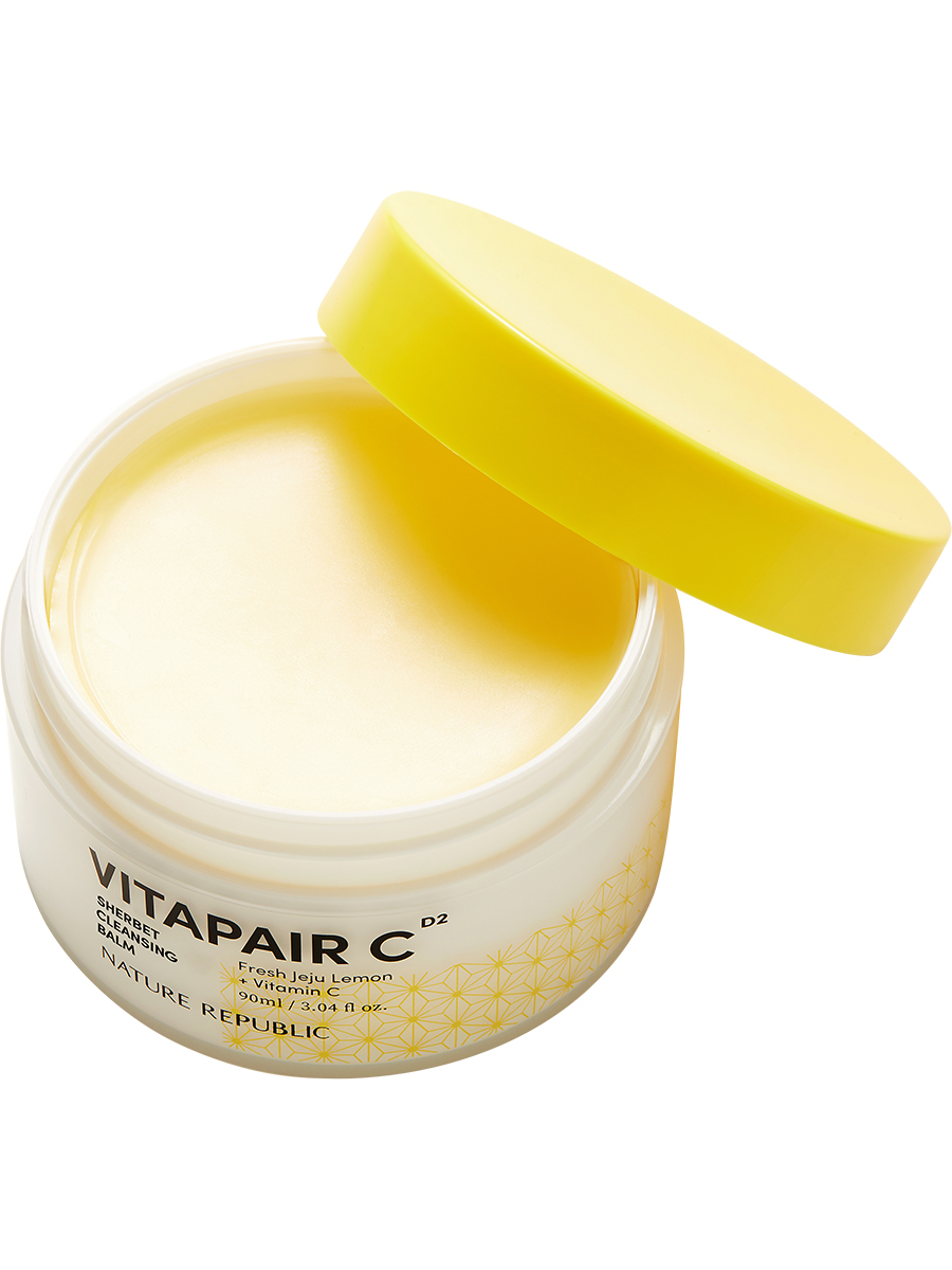 NATURE REPUBLIC Бальзам для умывания с экстрактом лимона Sherbet Cleansing Balm, 90мл