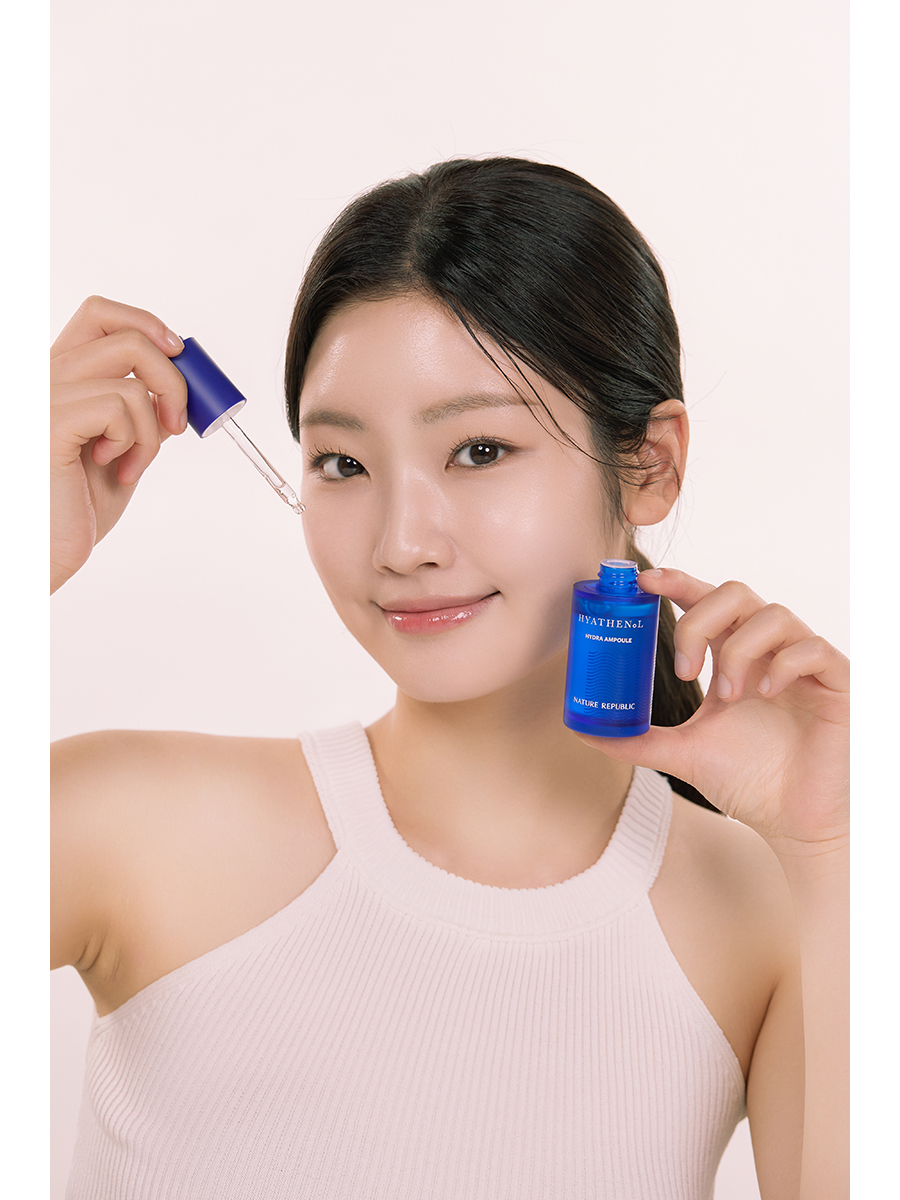 NATURE REPUBLIC Сыворотка для лица увлажняющая Hyathenol Hydra Ampoule,  30мл 