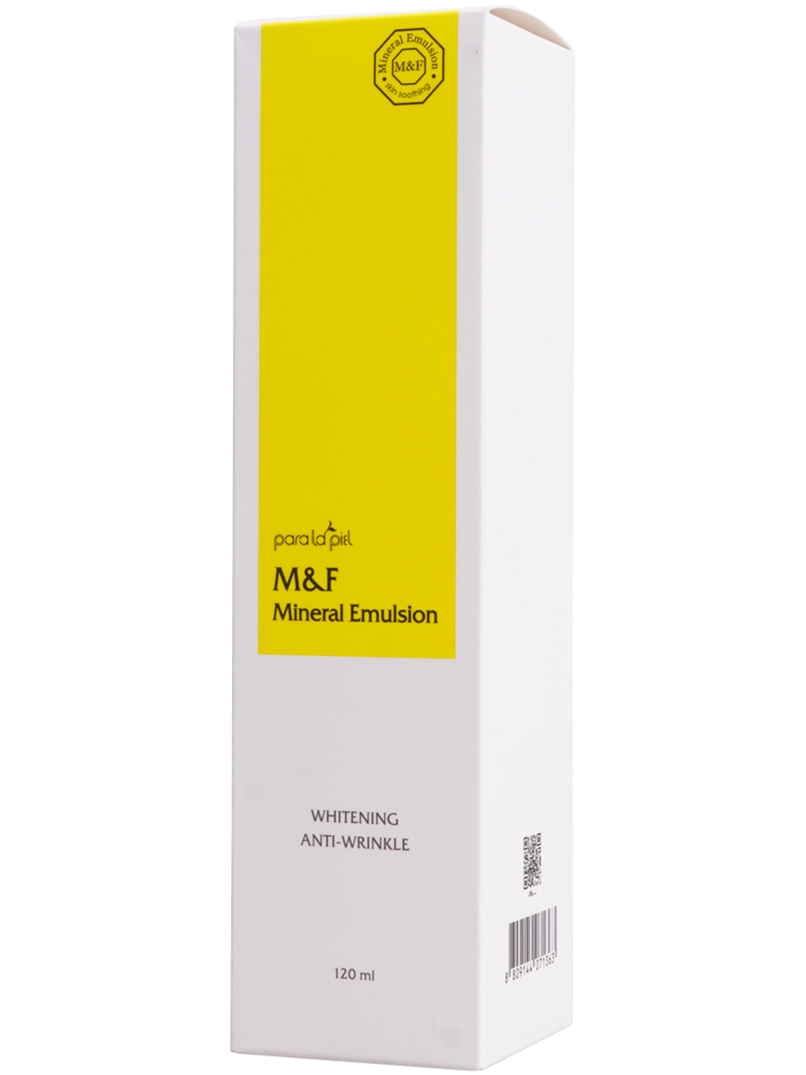 Paralapiel Эмульсия для лица успокаивающая M&F Mineral Emulsion, 130мл