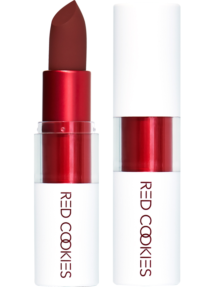 RED COOKIES Губная помада Marshmallow Powder Lipstick (A2 Scarlet Laurent) 3,5гр