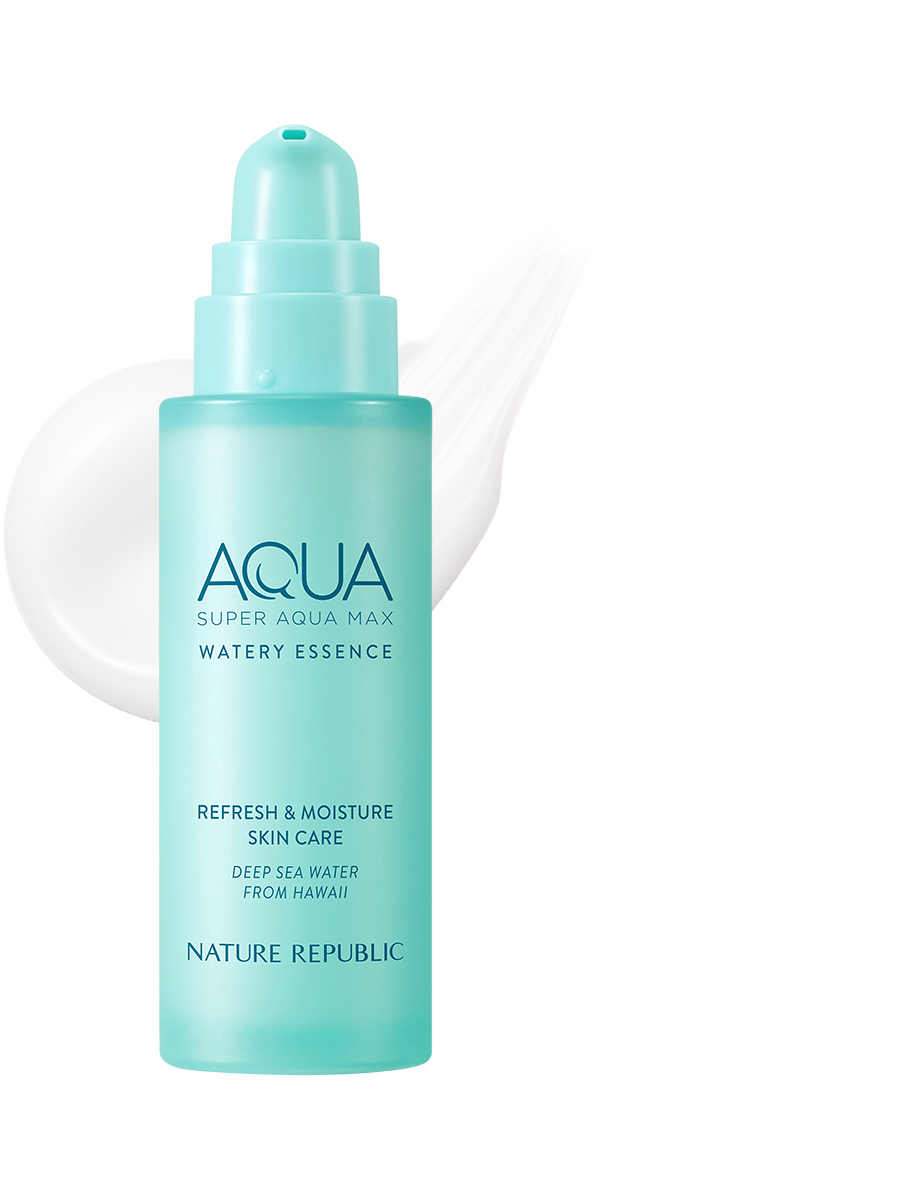 NATURE REPUBLIC Эссенция для лица увлажняющая Super Aqua Max Watery Essence, 42мл