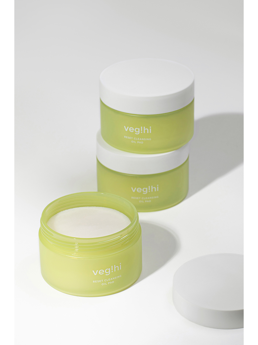 veg!hi Очищающие диски для лица Reset Cleansing Oil Pad, 100гр