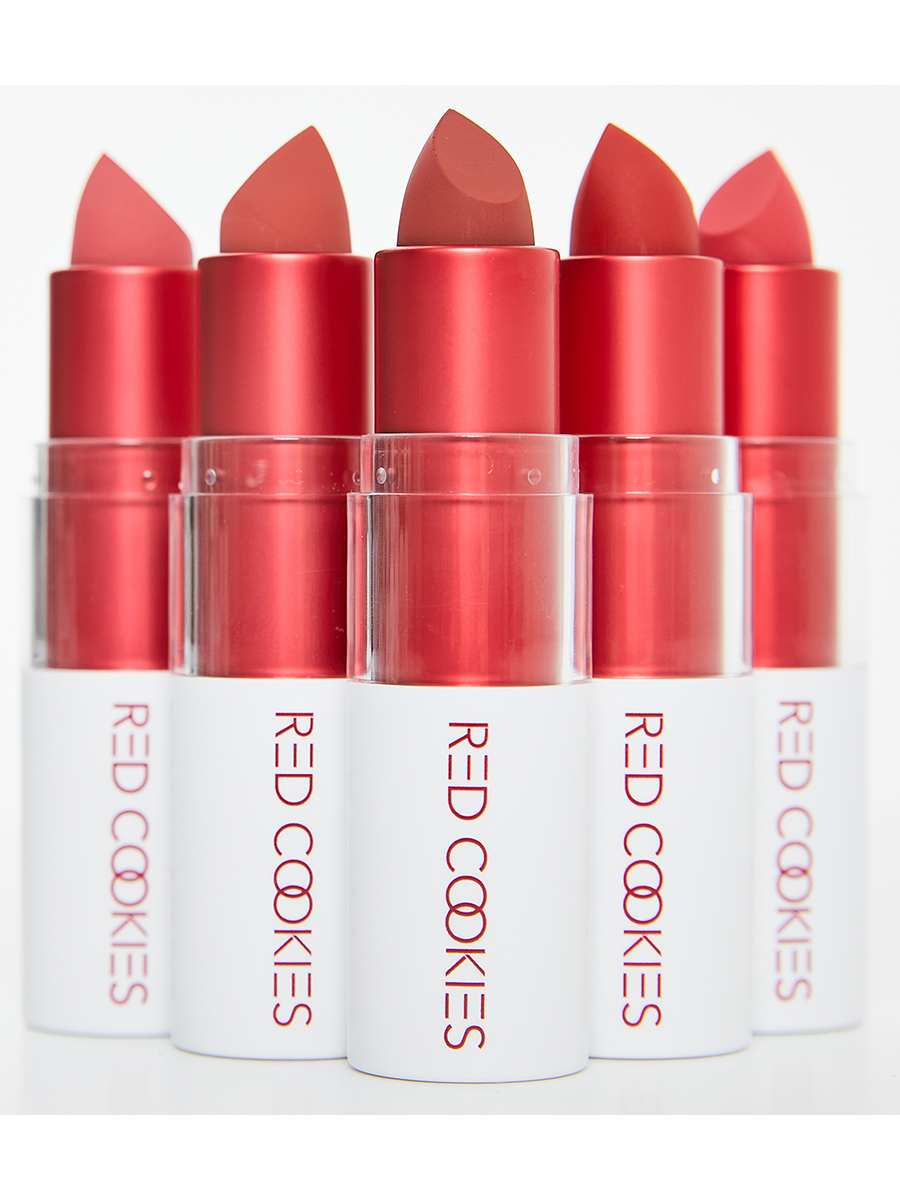 RED COOKIES Губная помада Marshmallow Powder Lipstick (A1 Twenteen Red) 3,5гр