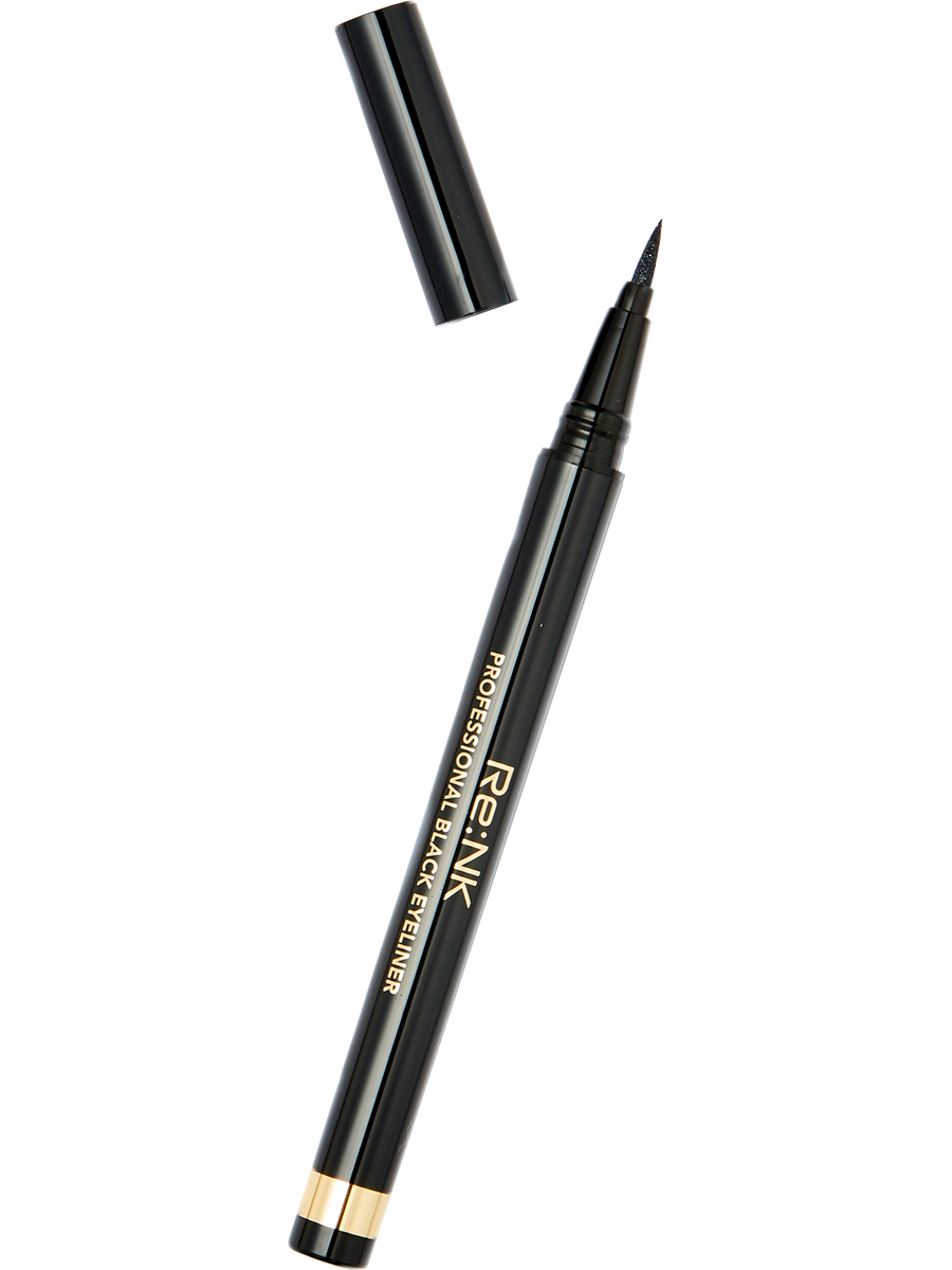 Re:NK Карандаш для глаз жидкий, профессиональный Professional Black Eyeliner, 0,5гр