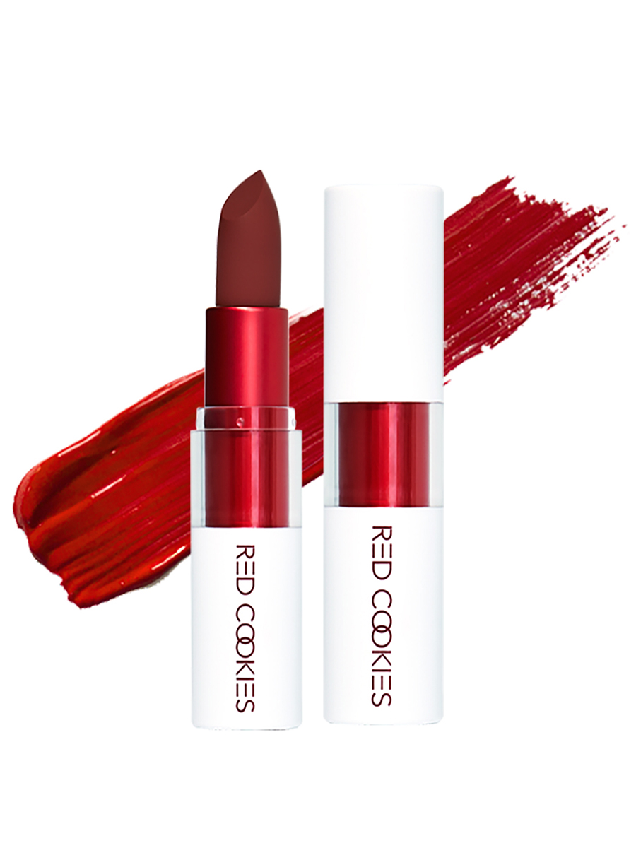 RED COOKIES Губная помада Marshmallow Powder Lipstick (A2 Scarlet Laurent) 3,5гр