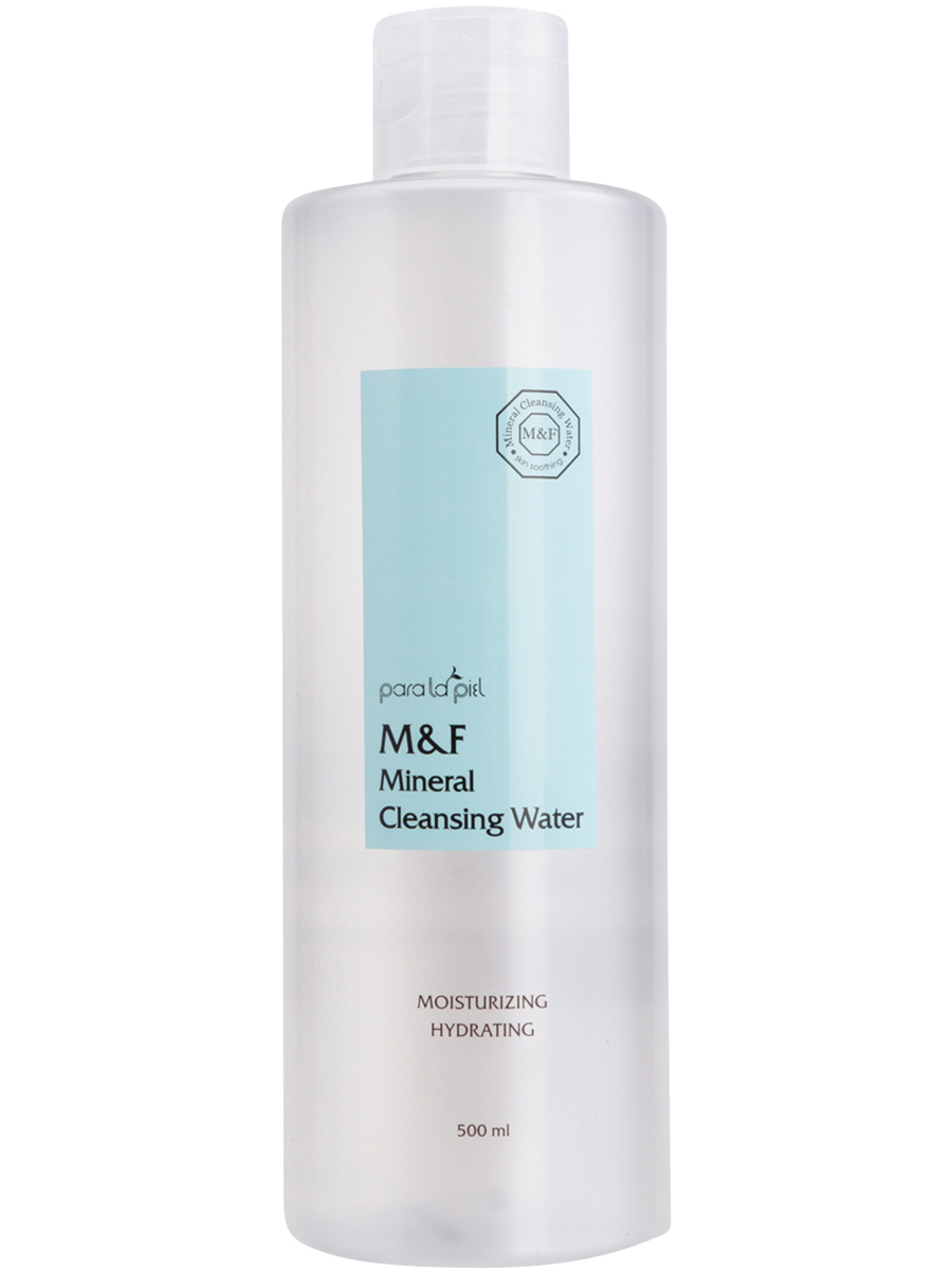 Paralapiel Мицеллярная вода для лица с минеральными солями M&F Mineral Cleansing Water, 500мл