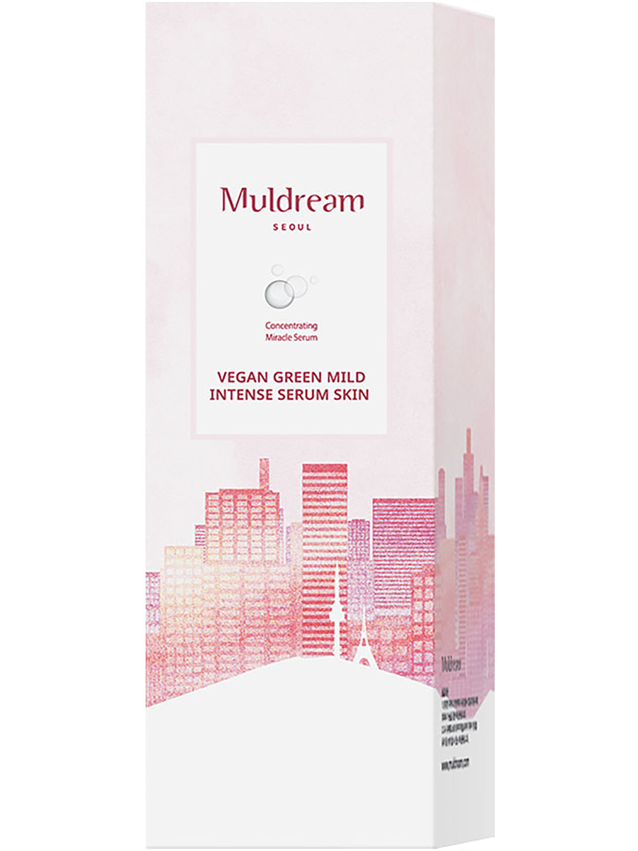Muldream Веганский интенс. сывороточный тонер Vegan Green Mild Intense Serum Toner, 110мл