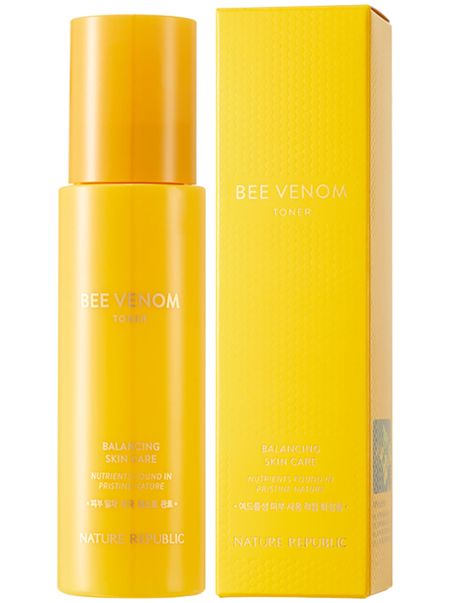 NATURE REPUBLIC Тонер для лица с пчелиным ядом Bee Venom Toner, 155мл