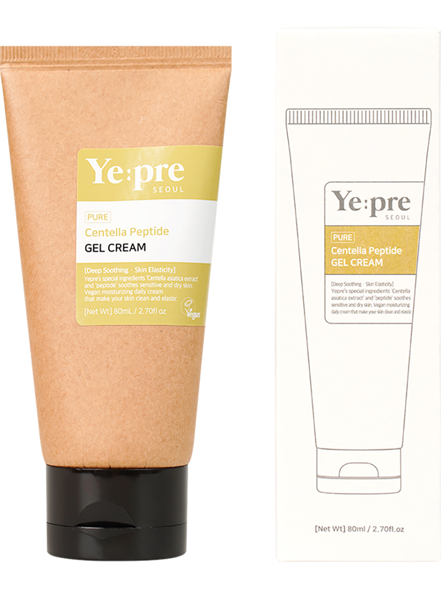 Ye:pre Крем для лица с центеллой и пептидами Centella Peptide Gel Cream, 80мл