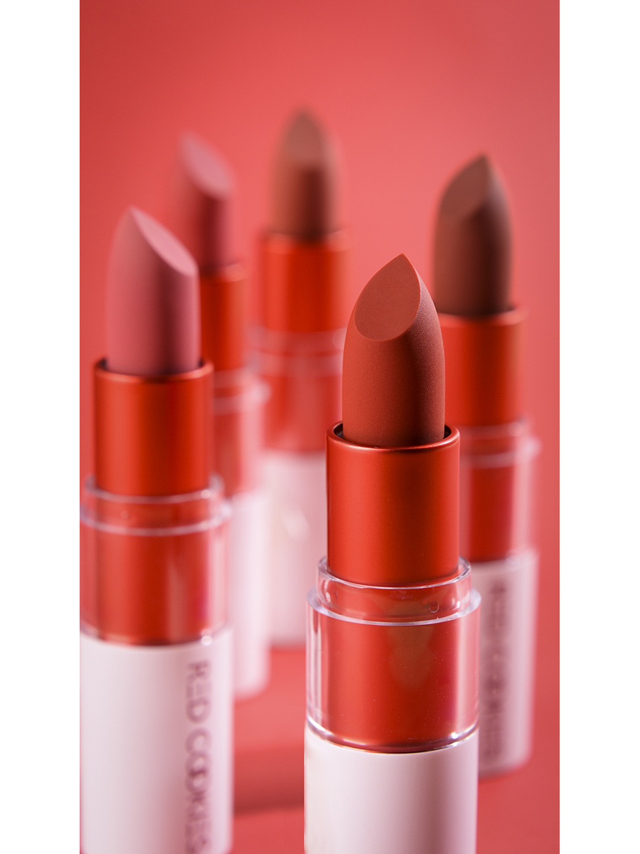 RED COOKIES Губная помада Marshmallow Powder Lipstick (A1 Twenteen Red) 3,5гр
