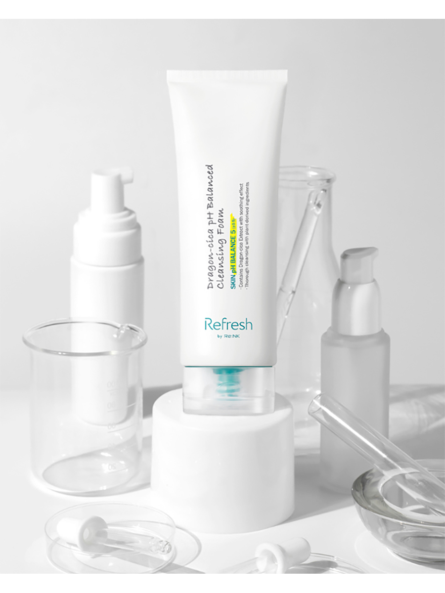 Re:NK Пенка для умывания с экстрактом центеллы азиатской Dragon-Cica Ph Balanced Cleansing, 120мл
