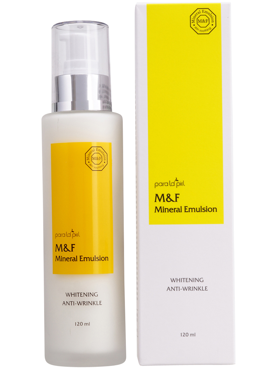 Paralapiel Эмульсия для лица успокаивающая M&F Mineral Emulsion, 130мл
