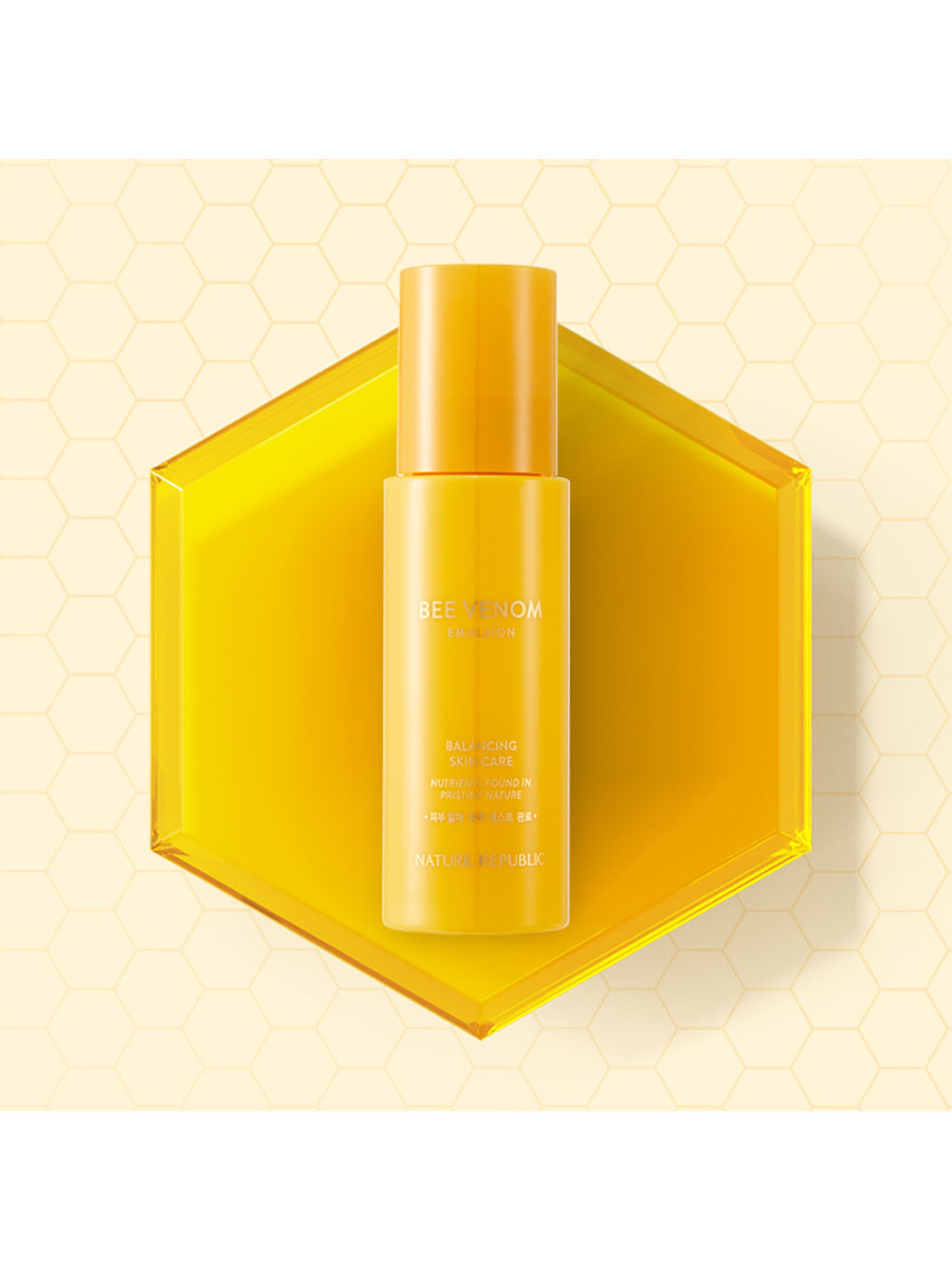 NATURE REPUBLIC Эмульсия для лица с пчелиным ядом Bee Venom Emulsion, 130мл