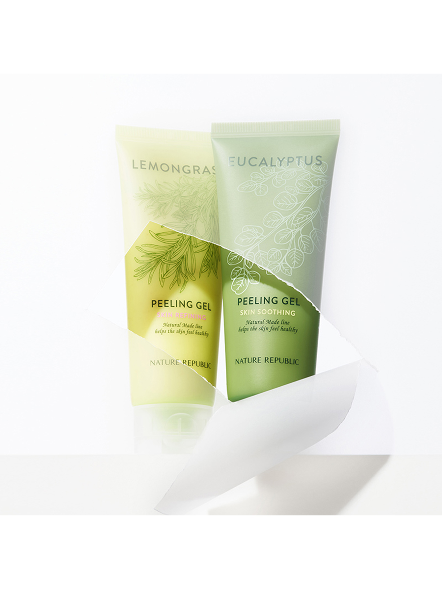 NATURE REPUBLIC Пилинг-гель очищающий с лемонграссом Peeling Gel Lemongrass,100мл