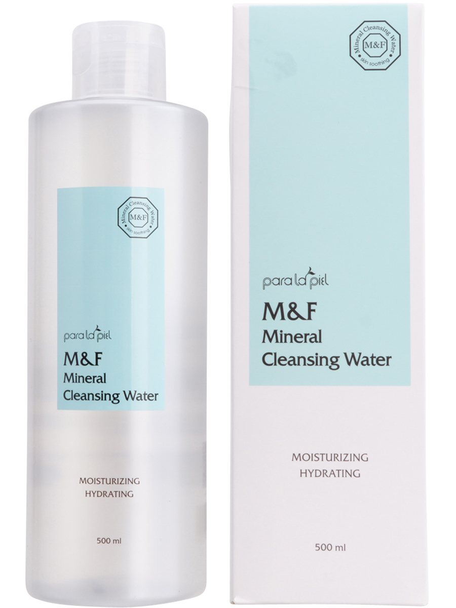 Paralapiel Мицеллярная вода для лица с минеральными солями M&F Mineral Cleansing Water, 500мл