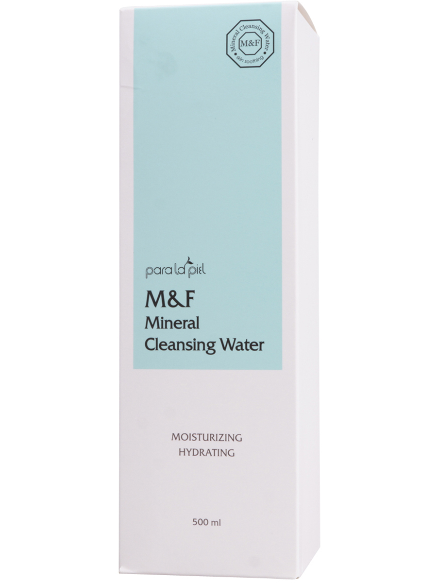 Paralapiel Мицеллярная вода для лица с минеральными солями M&F Mineral Cleansing Water, 500мл