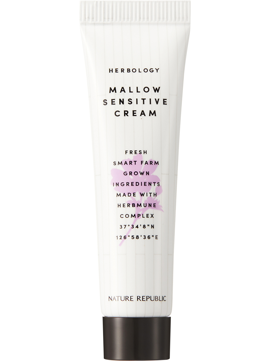 NATURE REPUBLIC Крем для лица с экстрактом просвирника Mallow Sensitive Cream, 70мл 