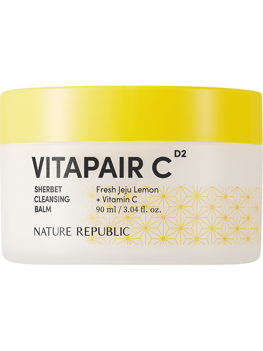 NATURE REPUBLIC Бальзам для умывания с экстрактом лимона Sherbet Cleansing Balm, 90мл