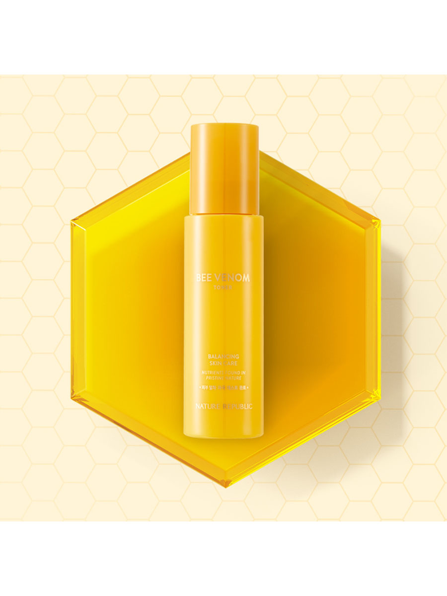 NATURE REPUBLIC Тонер для лица с пчелиным ядом Bee Venom Toner, 155мл