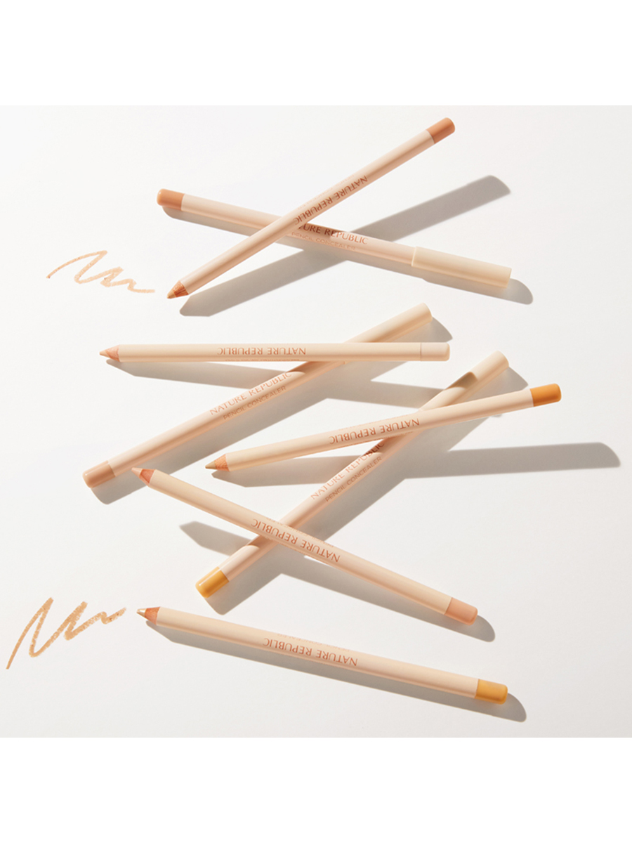 NATURE REPUBLIC Консилер-карандаш для лица Provence Pencil Concealer (02 Pink Beige) , 1,4гр
