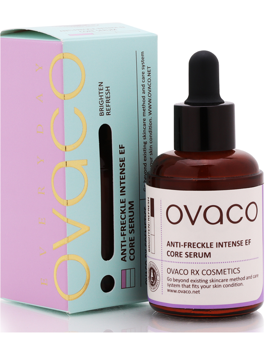 OVACO Сыворотка для лица с ниацинамидом Anti-freckle intense EF Serum, 50мл