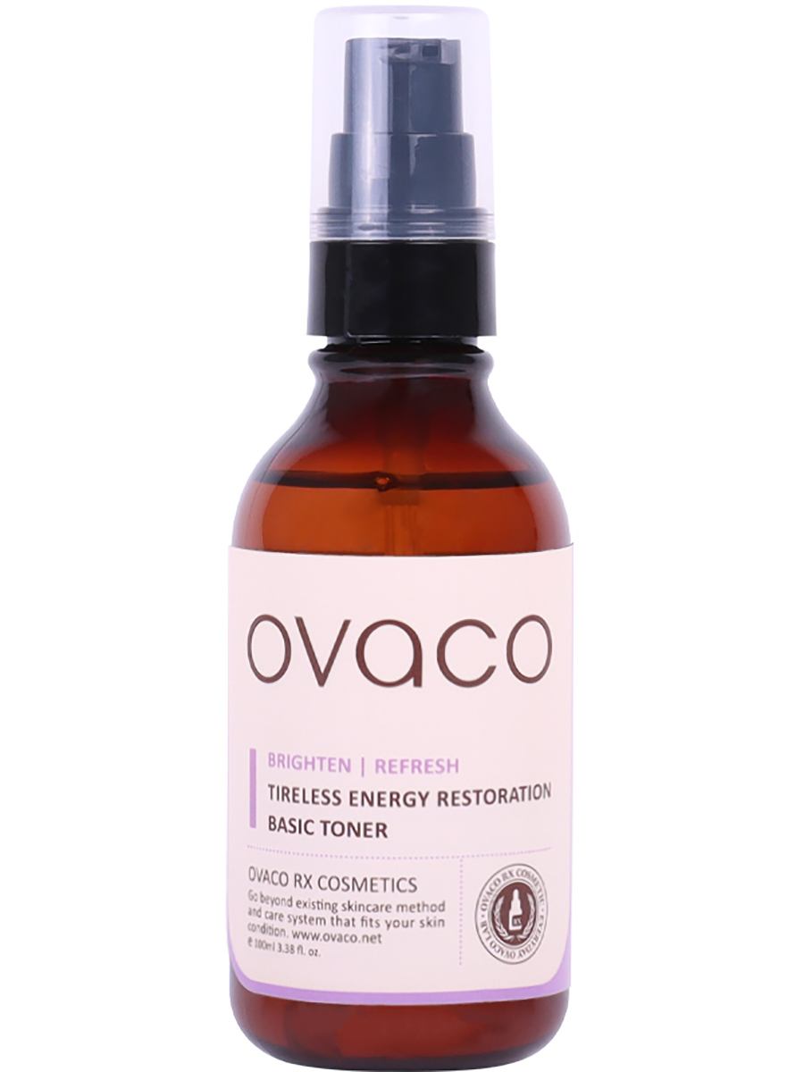 OVACO Тонер для лица восстанавливающий Tireless Energy Restoration Basic Toner, 100мл