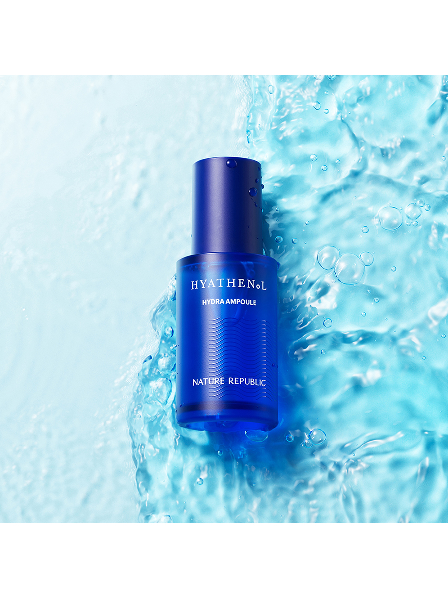 NATURE REPUBLIC Сыворотка для лица увлажняющая Hyathenol Hydra Ampoule,  30мл 